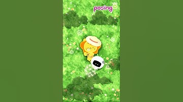 Spring has come🍀 | Flower field | Animation | PosingTV #shorts