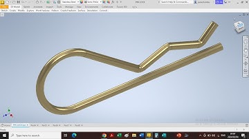 HOW TO DRAW A PIN LOCK USING AUTOCAD, WITH SWEEP OPTION IN AUTODESK (CAD161S UNISA Tutorial)