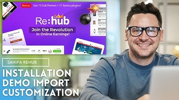 How To Install and Demo Import REHub WordPress Theme | Customization | GpLHome
