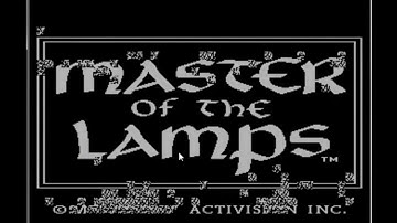 YBN Review: Masters of the lamp - Atari 800