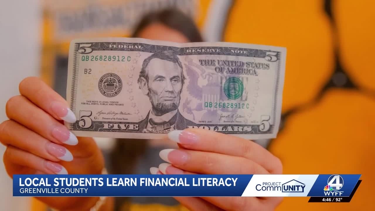 ⁣Local students learn financial literacy