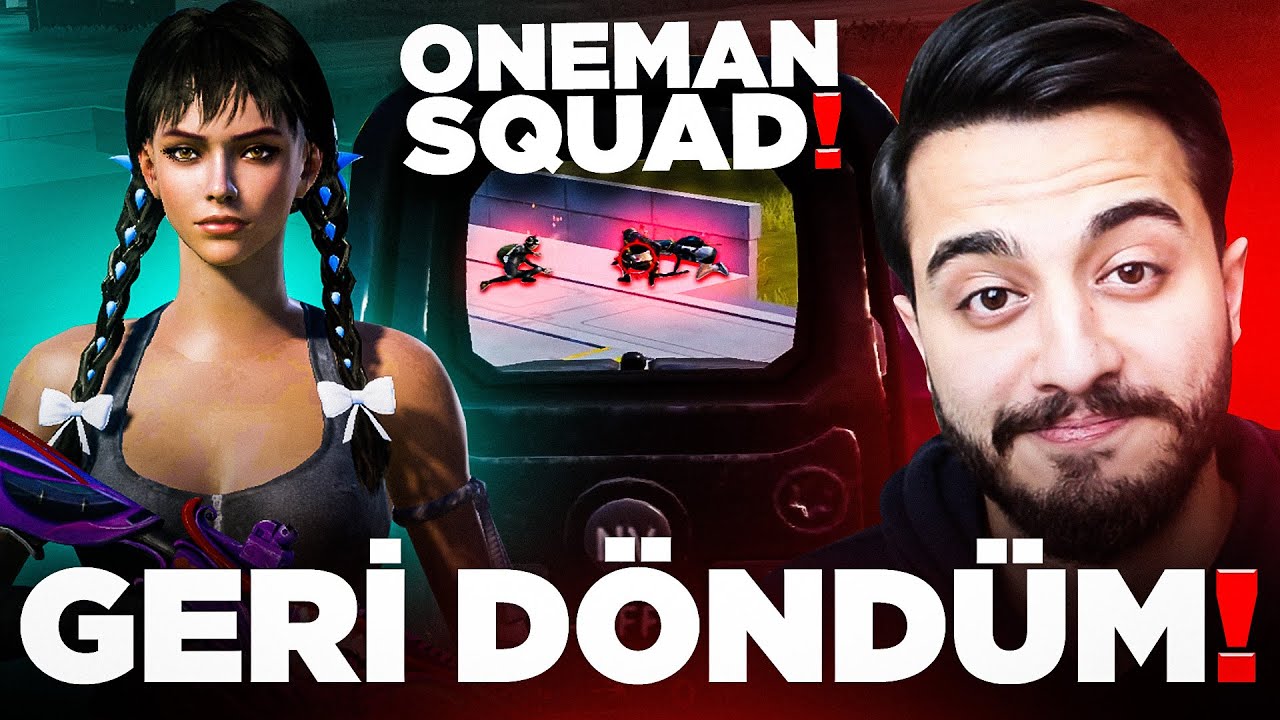 1 HAFTANIN ARDINDAN KENDİ HESABIM! UĞURLU GELDİ! PUBG mobile One Man Squad