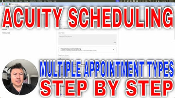 ✅ How To Create Multiple Appointment Types in Acuity Scheduling 🔴