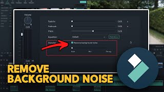 How to Remove Background Noise in Filmora (Best Way)
