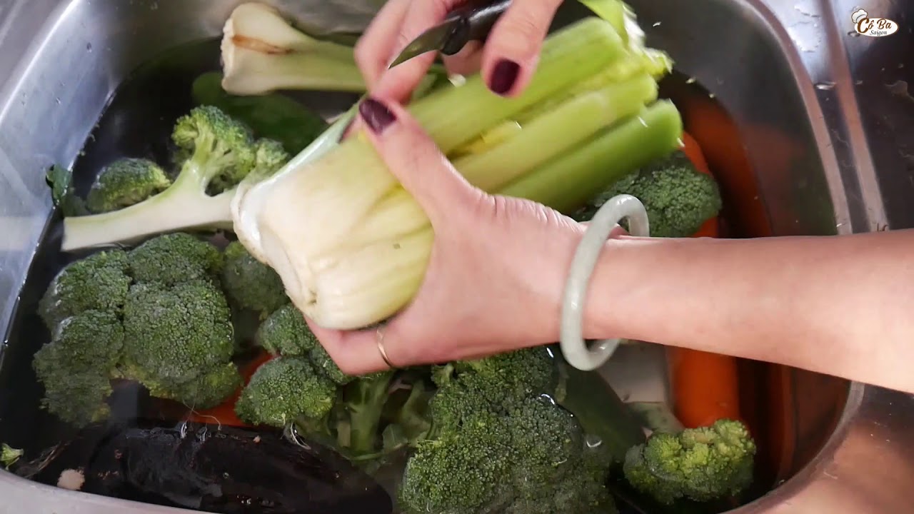 Cách rửa rau củ an toàn loại trừ độc tố tồn dư ★ Cô Ba Saigon ★ Cuisine ...