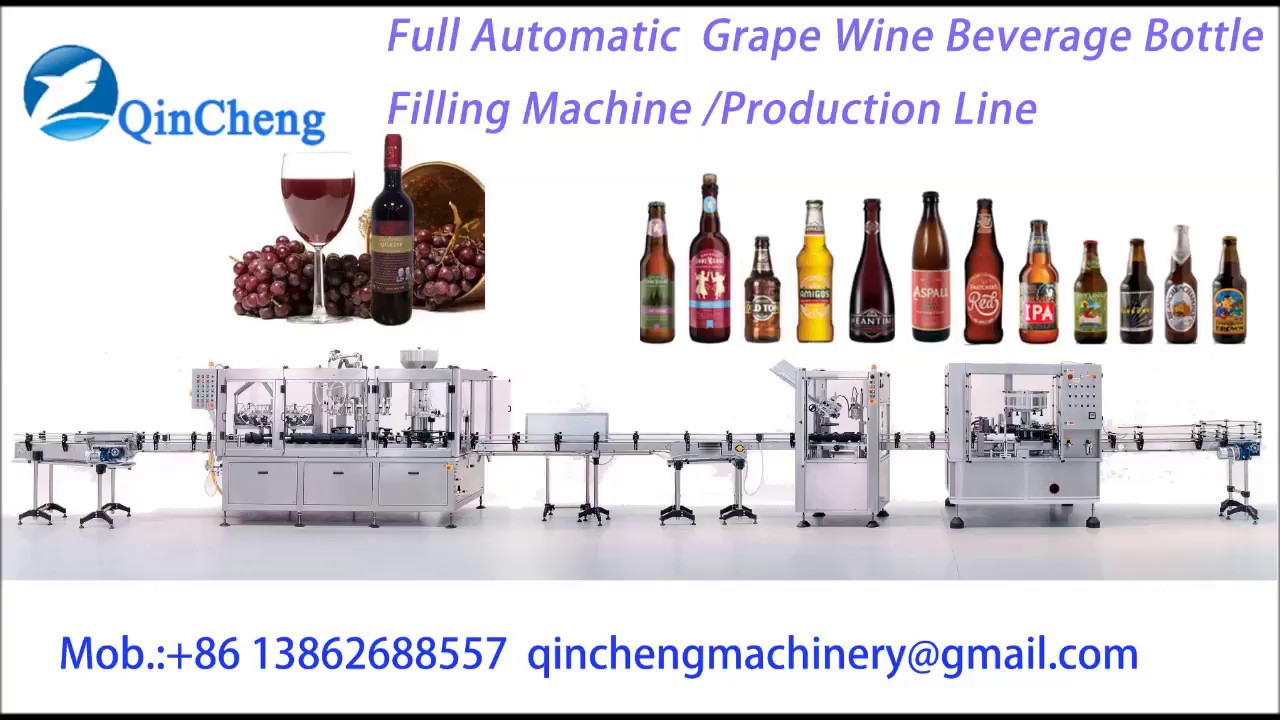 automatic wine beverage filling machine packing line filler carton load ...
