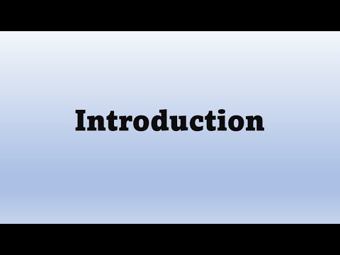 طلاب البحث والمقال-كتابة المقدمة introduction- (2) - YouTube