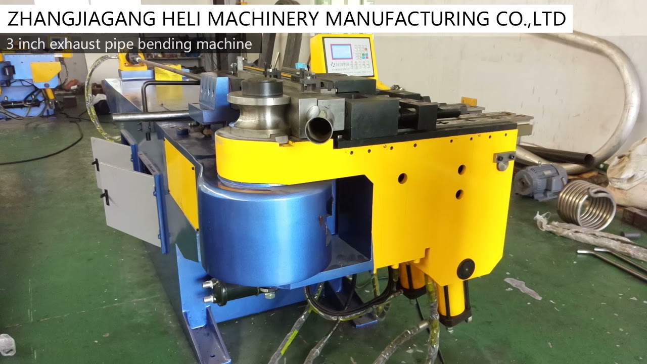 3inch stainless steel pipe bending machine for automobile exhaust pipe