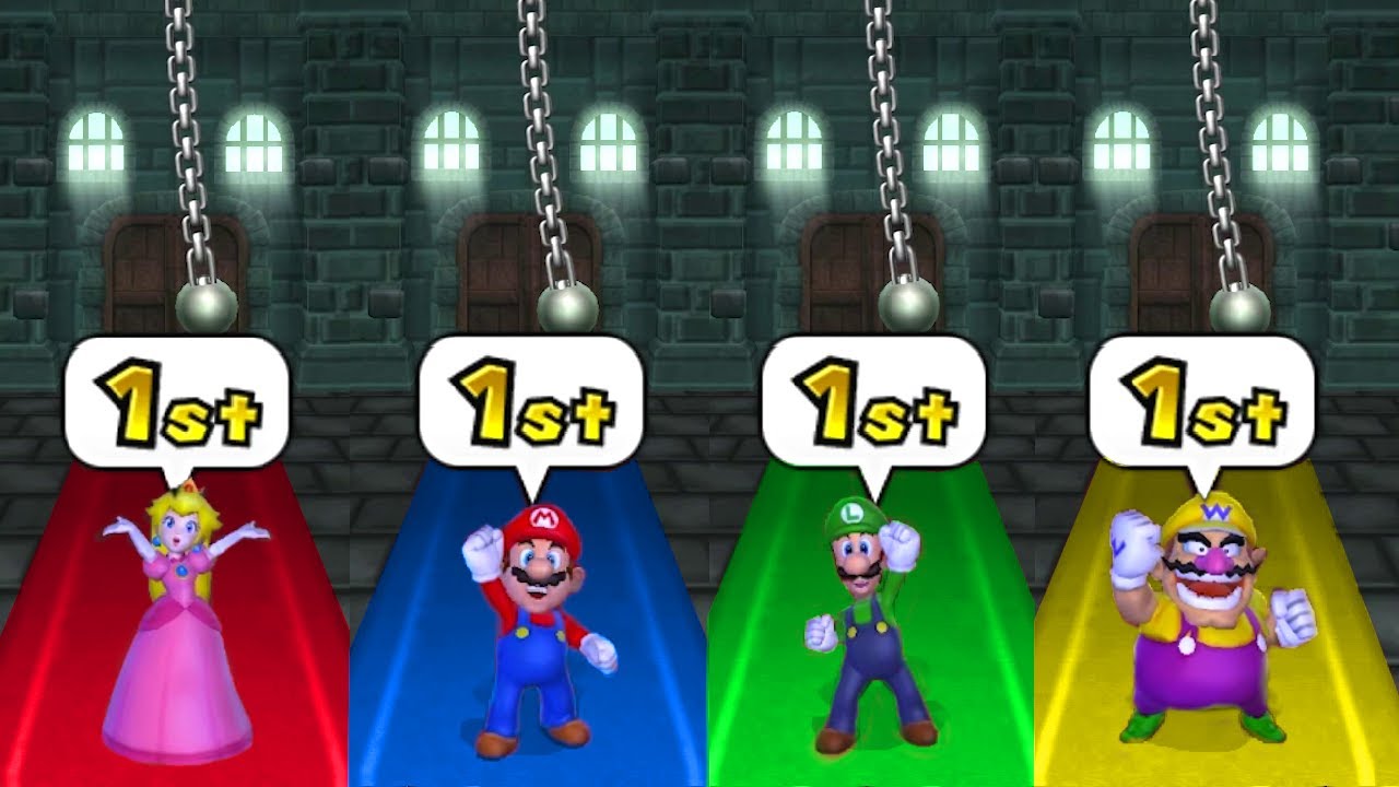 Mario Party 9 - All Tricky Minigames (Master Difficulty)