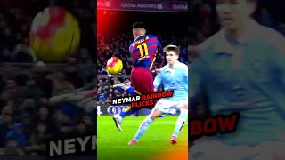 The Secret Behind Neymar’s Rainbow Flick Success 🌈 #neymar #footballskills Net Worth