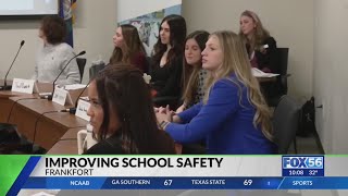 Kentucky students meet with lawmakers on school safety