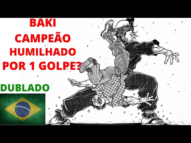 BAKI VS MUSASHI MMV DUBLADO BAKI CAMPEÃO HUMILHADO POR 1 GOLPE? 