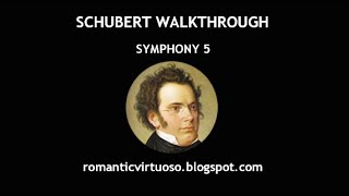 SCHUBERT - SYMPHONY 5 (full analysis)