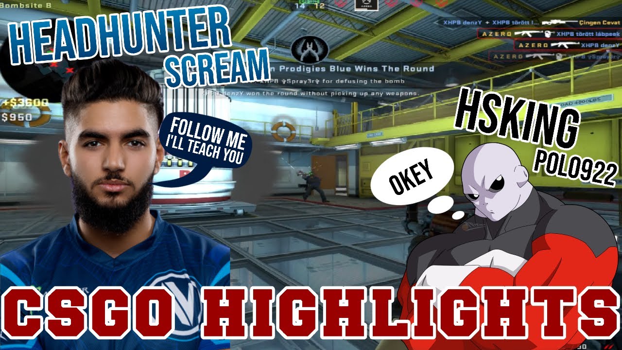 AIM LIKE SCREAM HEADHUNTER ( HIGHLIGHTS CSGO ) By Polo922 - YouTube