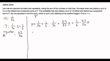 Recursive Probability (and a Shortcut!) [CleverMath Combo 150]