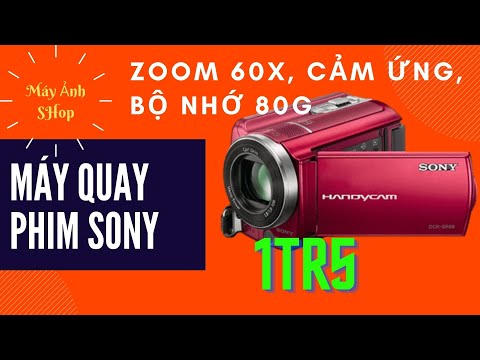Video Máy quay phim Sony SR68 , zoom 60X giá (ĐÃ BÁN) (0906... - youtube