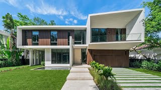 A modern architectural home in Coral Gables asking for $9,500,000