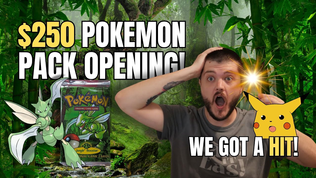 Opening a VINTAGE 1999 Pokemon Pack - We Got a Hit! - YouTube