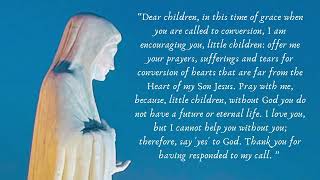 The Message from Our Lady, the Queen of Peace, March 25, 2025 _ Medjugorje