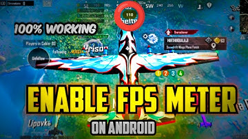 Enable FPS Meter In Any Android Mobile Phone 🔥 FPS METER APP FOR BGMI | IQOO NEO 10 FPS METRE #fps