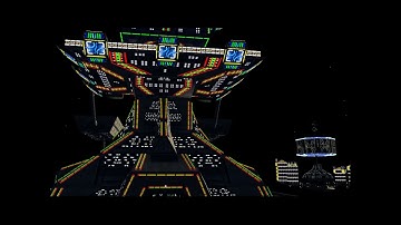 Tachyon: The Fringe Cutscene | Frontier Region New Vegas Starbase Intro (GalSpan) | 1080p 60FPS