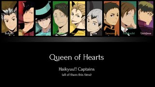 【Haikyuu!! Captains】Queen of Hearts but Kita + Daishou are finally here