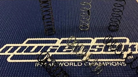 Adam Drake from Mugen Seiki Racing talks about shock springs.