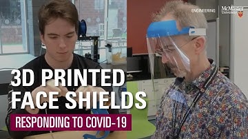 3D Printed Face Shields for Healthcare Workers | McMaster Engineering