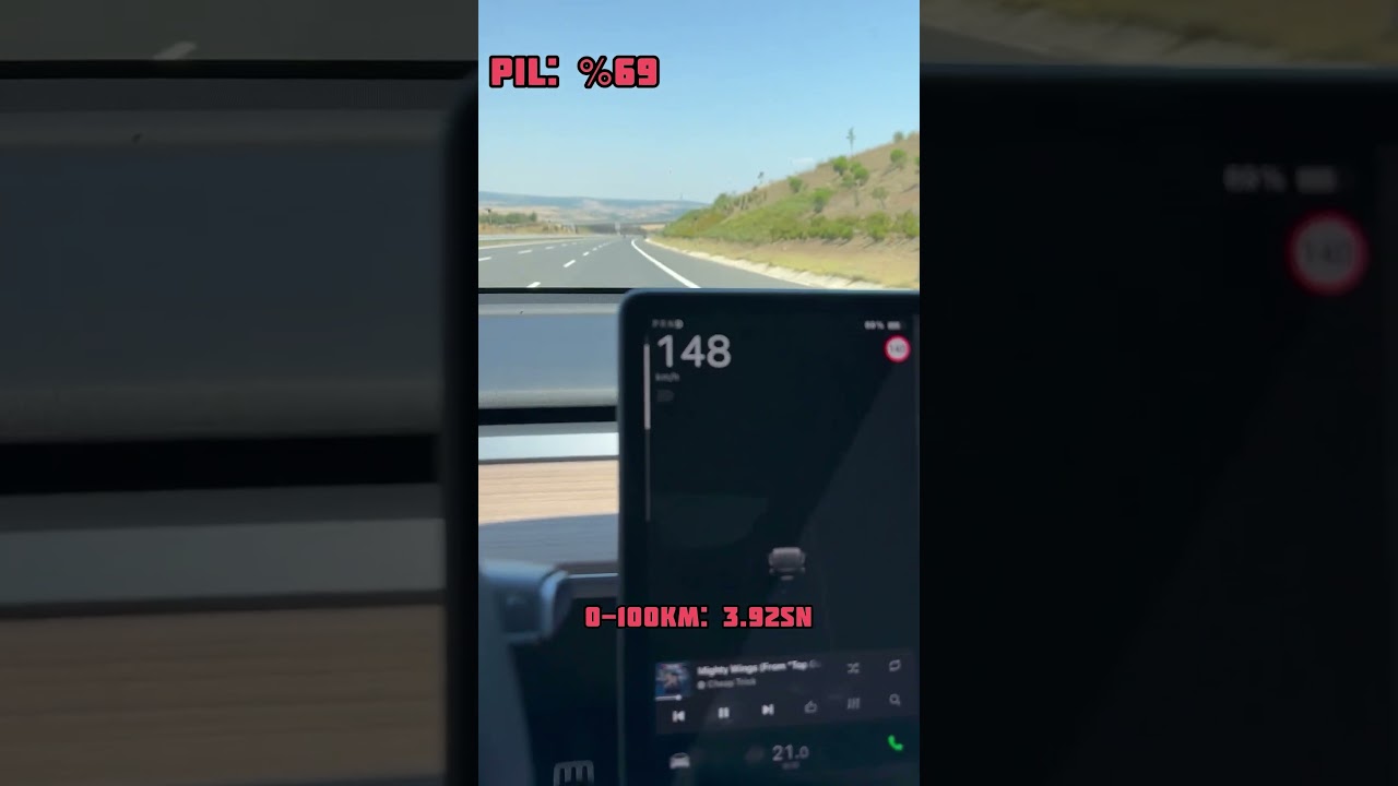 Tesla Model Y Performance 0-200 km 