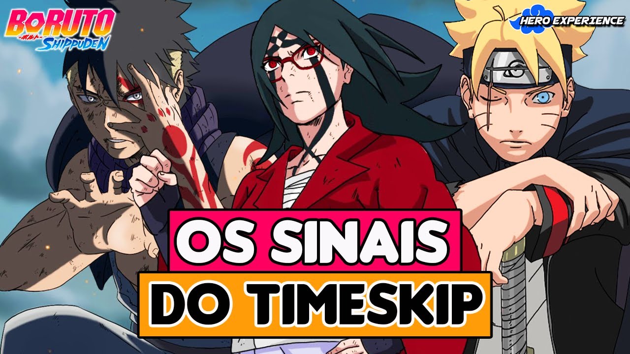 QUANDO VAI VOLTAR BORUTO?! TIME SKIP - PARTE 2 DO ANIME - DATA 