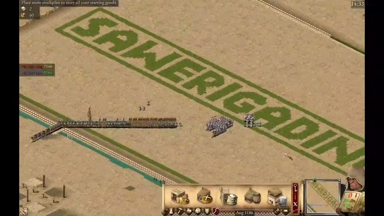 •|INA|• xYaphets vs •|INA|• Lord Newbie - Turnamen SAWERIGADING - Stronghold Crusader De