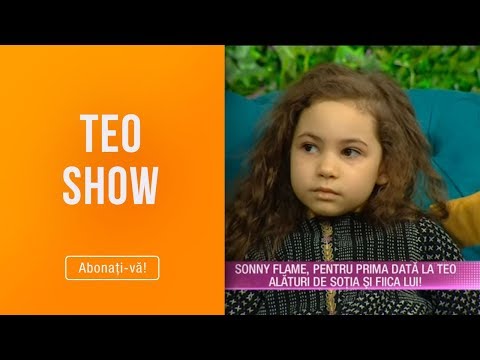 Teo Show (07.02.2019) - Sonny Flame, pentru prima data la Teo alaturi de sotia si fiica lui!