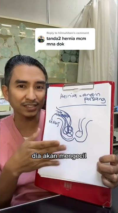 Apakah simptom-simptom hernia (angin pasang)?