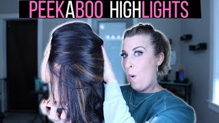 Peekaboo Highlights Tutorial | Achieve Peek A Boo Highlights At Home screenshot 2