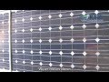 Automatic cleaning system for solar panels from kne solar