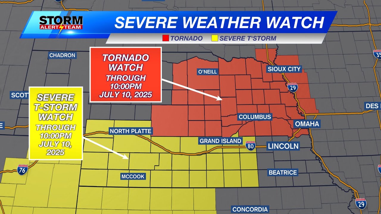 Tracking Severe Weather: July 10, 2025 - YouTube