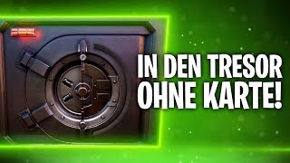 TRESOR OHNE KARTE ÖFFNEN! TRICK!  | Fortnite: Battle Royale