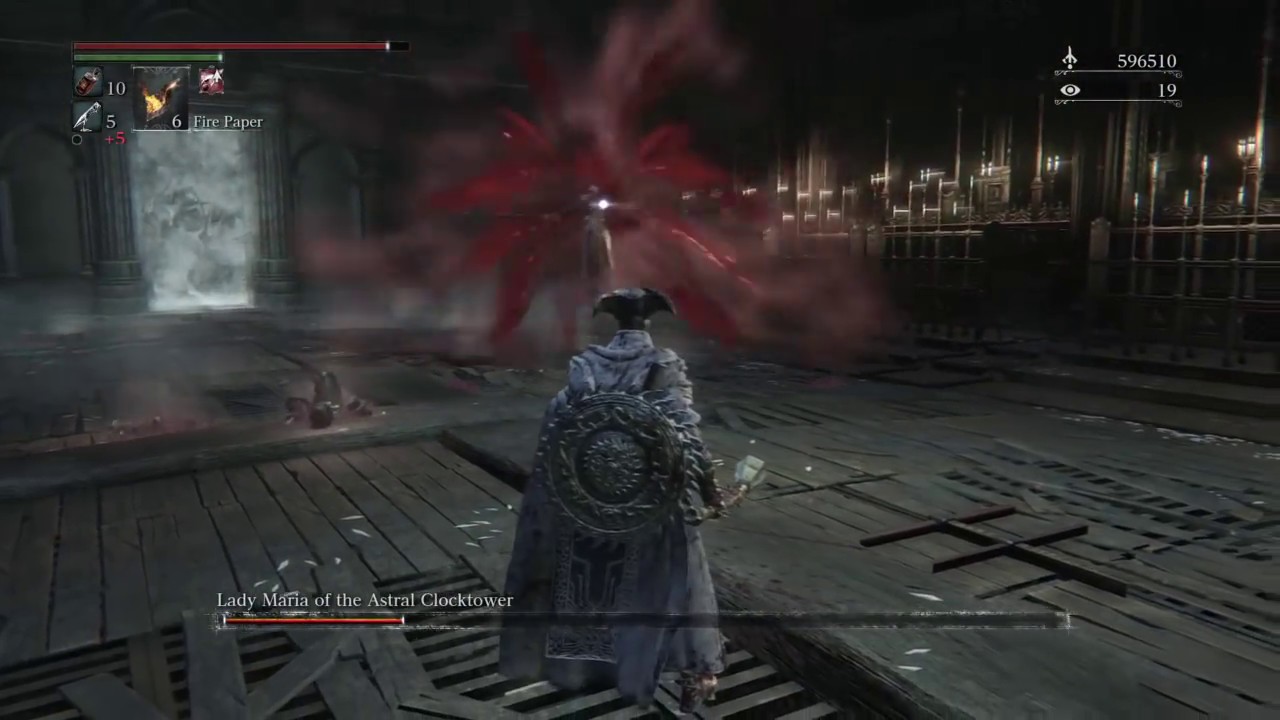 Bloodborne Sword Parry Lady Maria??? YouTube