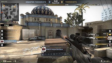 CSGO 1v4 JUMP SCOUT & USP-S 4K CLUTCH - COMPETITIVE HIGHLIGHT