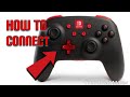 How to connect a wireless controller to a Nintendo Switch