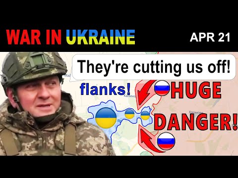 21 Apr: URGENT! Russians PRESSURE UKRAINIAN FLANKS in Chasiv Yar | War in Ukraine Explained
