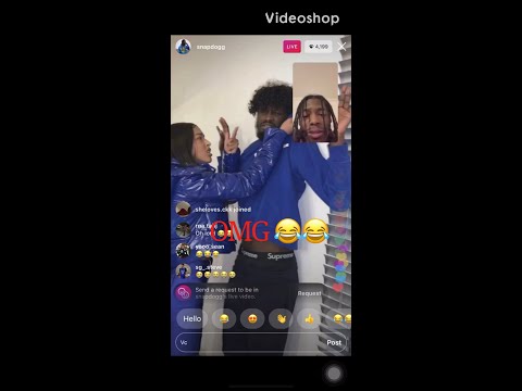 SnapDogg Clowns🤡BlackCharcoal on IG live ft. Diamond Nicole | Last video of them👀