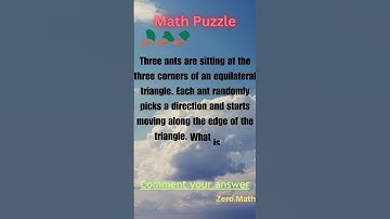 Crack Logical Reasoning: 3 ANTS PUZZLE | 3 ANTS PUZZLE