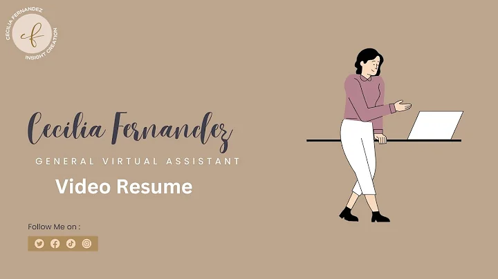 Cecilia Fernandez - Video Resume