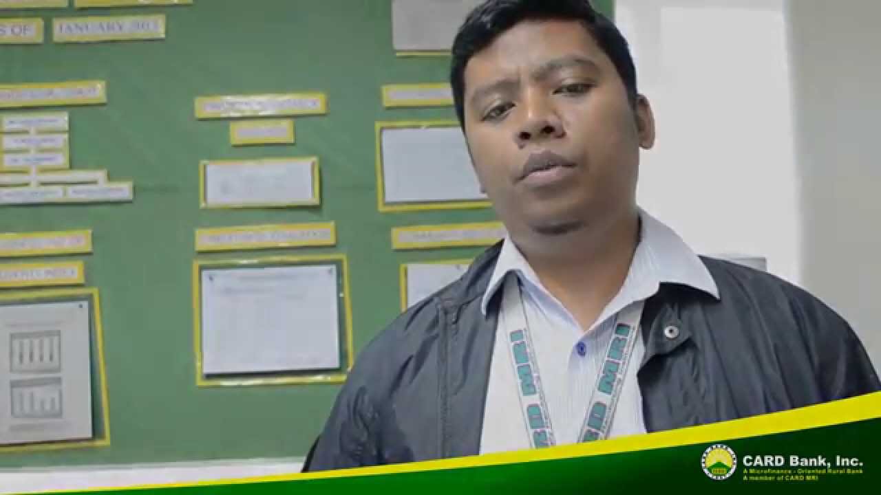 Making it Happen - Operation Staff, CARD Bank, Philippines - YouTube