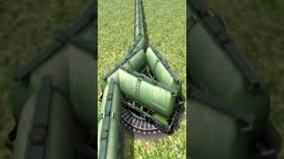 Crazy Train Running On Craziest Circle Railroad Tracks 🤯🔥 BeamNG Train simulator 3D #shorts