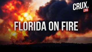 LIVE | Massive Wildfire Spreads In Florida Everglades Near I-75, Traffic Disrupted In Collier County