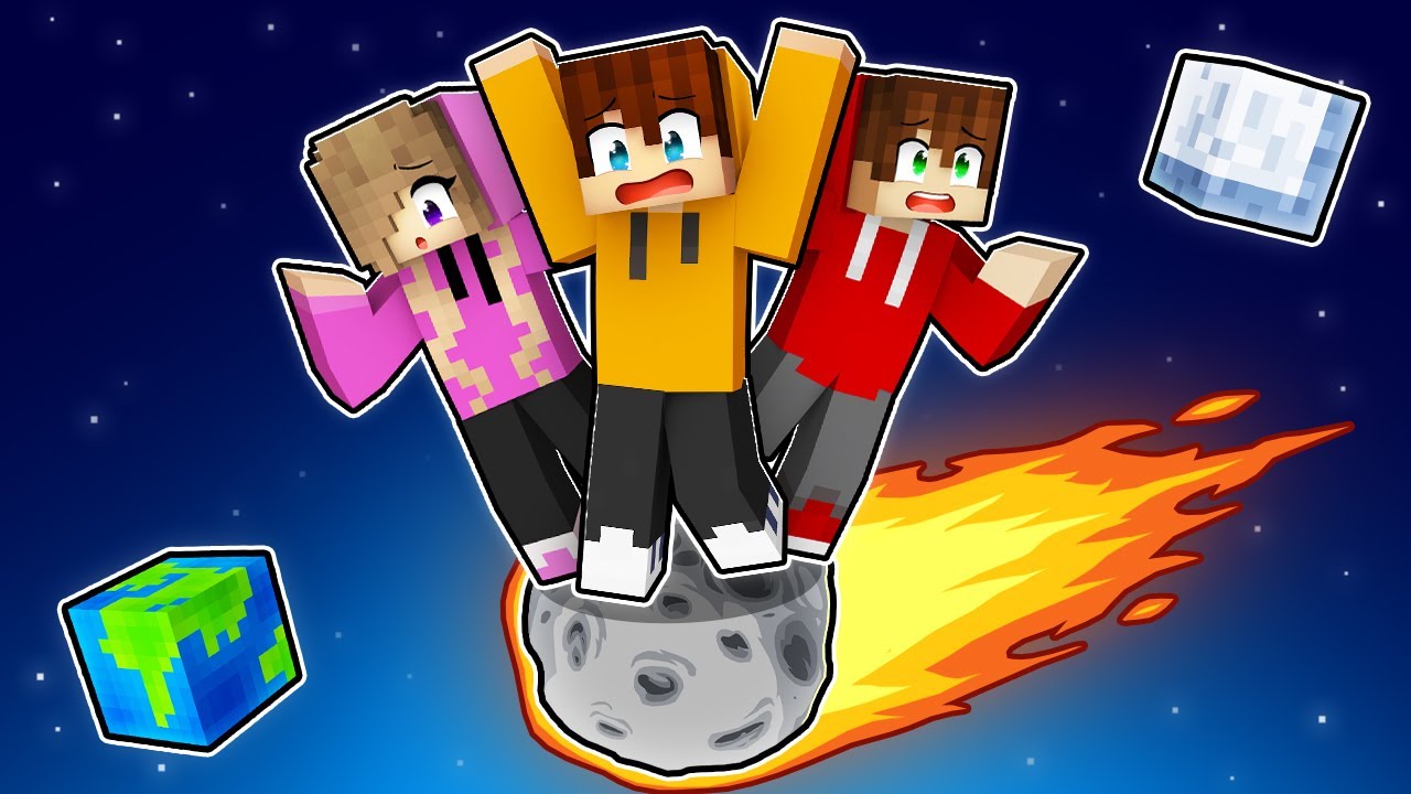Minecraft But We’re On ONE METEOR!