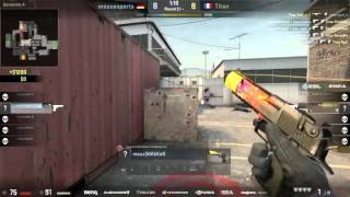 CS GO Mouz NiKo Deagle ACE vs Titan on Cache!