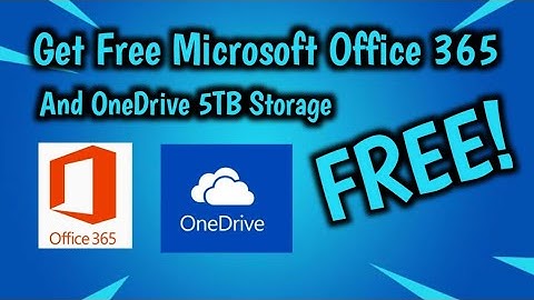 How To Get 5TB Free Cloud Storage In OneDrive | Free Microsoft Office 365 ** No .edu Mail Required**